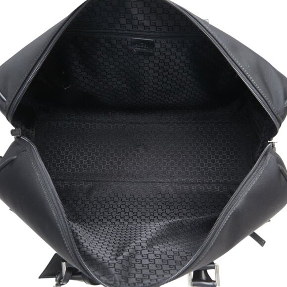 GUCCI Black Leather Shoulder Bag - Picture 12 of 16